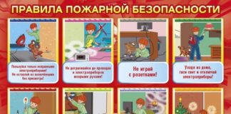 Памятка для детей по пожарной безопасности