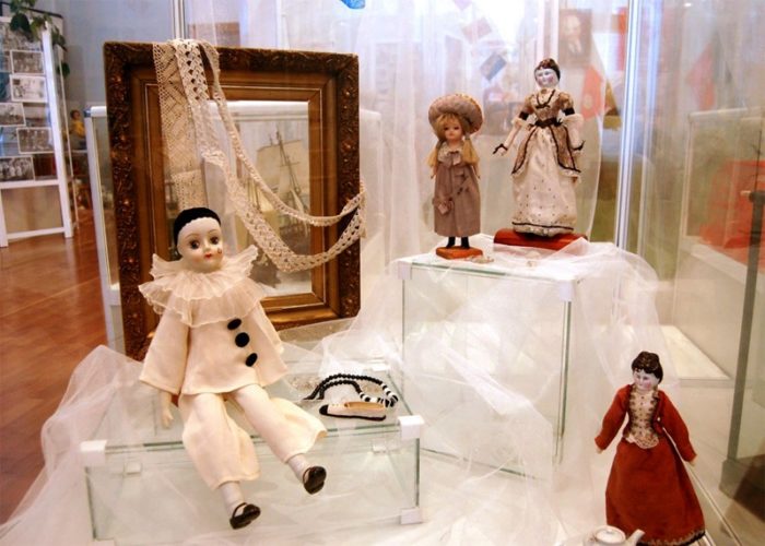 Экспонаты в детском музее