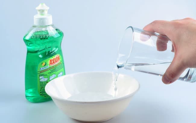Как приготовить раствор для мыльных пузырей из средства для мытья посуды