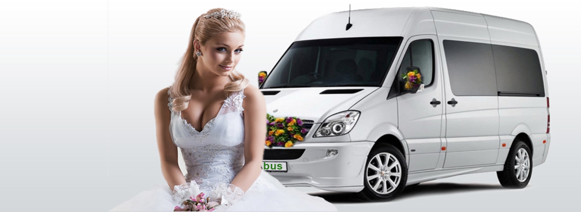 Аренда микроавтобуса на свадьбу и в чём его преимущество
